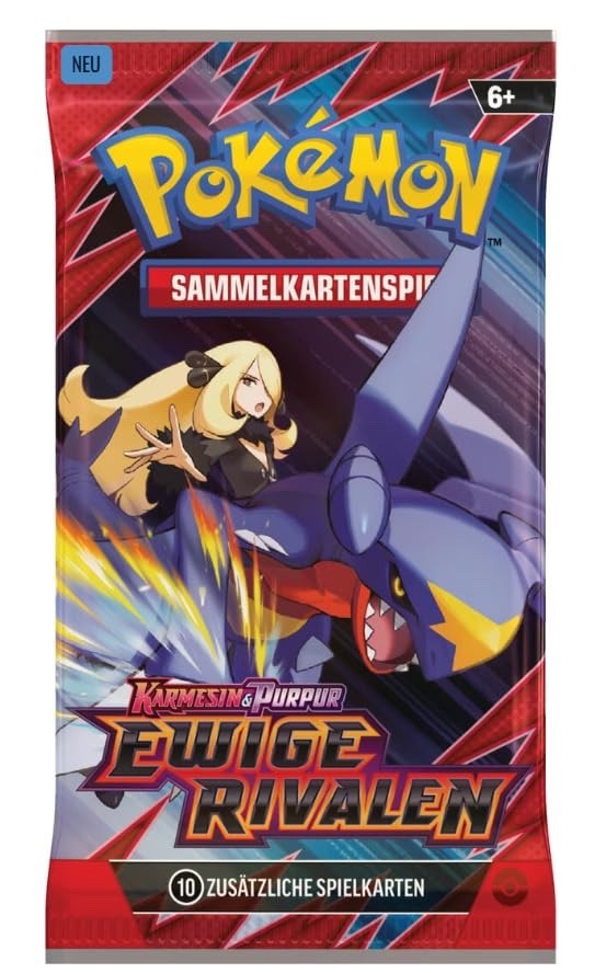 Pokemon - Ewige Rivalen Booster Pack DE (1 x Booster) - NEU OVP SEALED