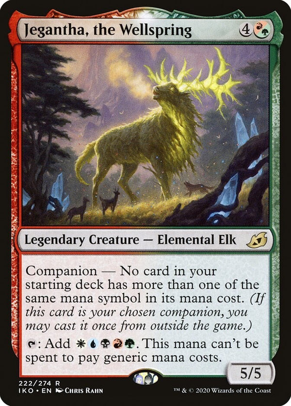 Jegantha, the Wellspring - Ikoria IKO 222 - EN NM - MTG Magic Karte