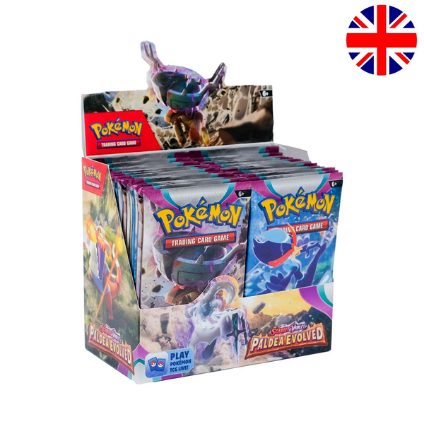 Pokémon - Paldea Evolved Display Booster Box (36 Booster) EN - NEU OVP SEALED
