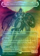 Shalai, Voice of Plenty FA Foil - Secret Lair Black is Magic SLD 244 NM EN - MTG