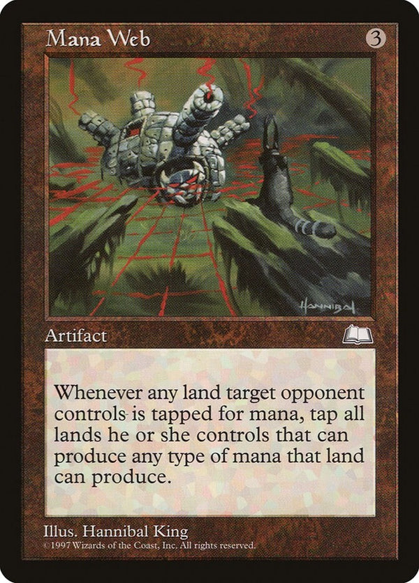 Mana Web - Weatherlight - RL Near Mint EN - Magic The Gathering MTG