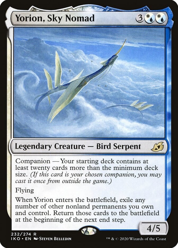Yorion, Sky Nomad - Ikoria IKO 232 Companion - EN NM - MTG Magic Karte