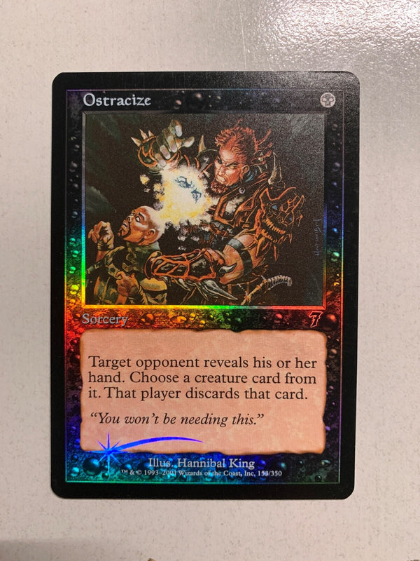 Ostracize Foil - 7. Edition 153 - Near Mint - EN MTG Magic Kartenspiel