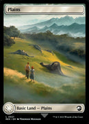 Jurassic World Collection Plains Full Art REX 21 - NM EN - Magic MTG
