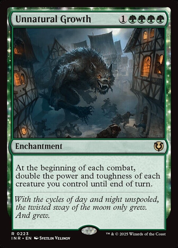 Unnatural Growth - NM EN - Innistrad Remastred - INR 223 - Magic MTG