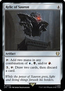 Relic of Sauron - Commander: Lord of The Ring - LTC 79 - EN NM - MTG Magic