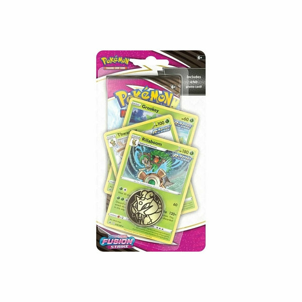 Pokémon - Fusion Strike Premium Checklane Booster Blister x 1 - EN - NEU & OVP
