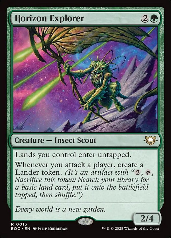 Horizon Explorer - Commander: Edge of Eternities EOC 15 - NM EN - Magic MTG