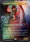 Dragonlord Kolaghan Full Art FOIL - Secret Lair SLD 1972 - EN NM - Magic