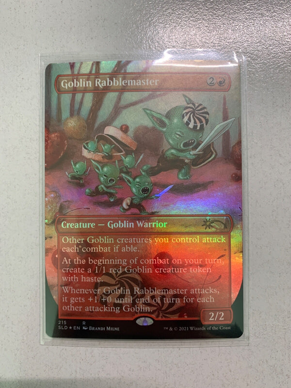 Goblin Rabblemaster - FA FOIL - Secret Lair Valentines Day SLD 215 - NM EN - MTG