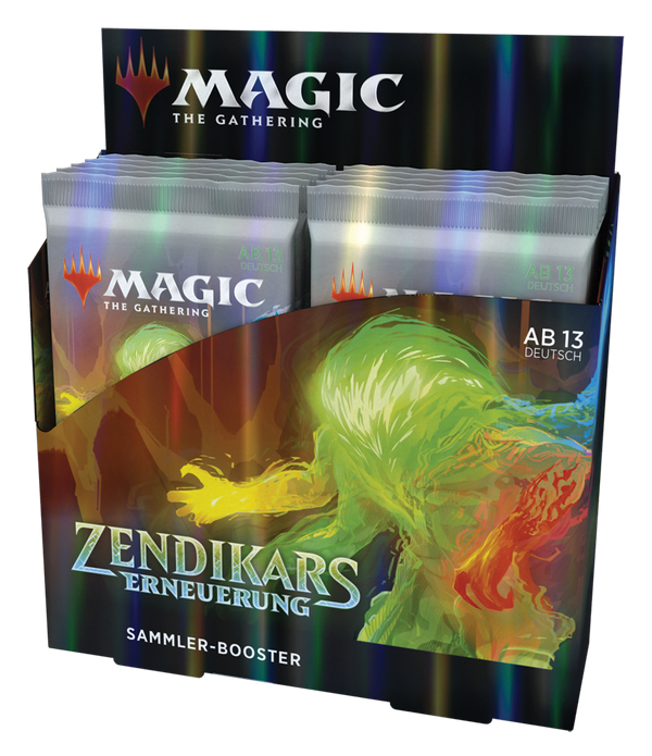Magic The Gathering - Zendikars Erneuerung Collector Booster Display DE Sealed
