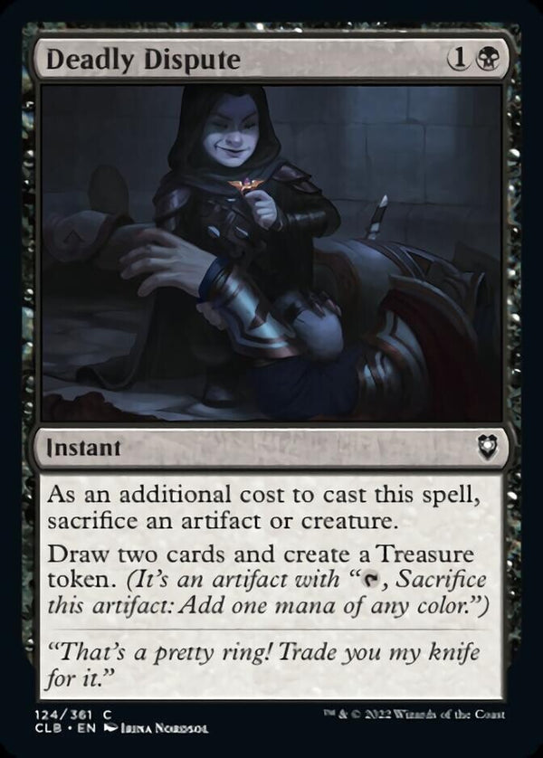 Deadly Dispute - Near Mint - EN - CLB 124 - Magic The Gathering MTG