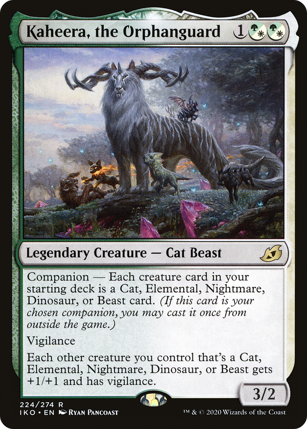 Kaheera, the Orphanguard - Ikoria IKO 224 - EN NM - MTG Magic Karte