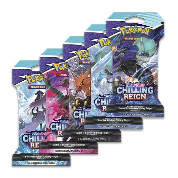 Pokémon - Chilling Reign (SWSH6) - 1 Sleeved Booster PACK - EN NEU OVP Sealed