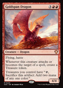 Goldspan Dragon - Commander Secrets of Strixhaven SOC 245 - EN NM - Magic MTG
