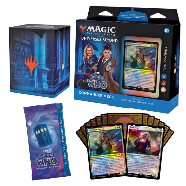 Doctor WHO Commander Deck Timey-Wimey - EN NEU OVP - Magic The Gathering MTG