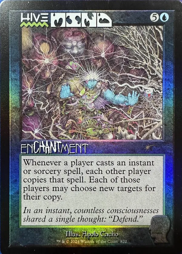 Hive Mind FOIL Old Border - Secret Lair Brain Dead SLD 822 - NM EN MTG
