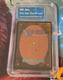Mox Sapphire Unlimited Signed 8 - 8.5 Graded Near Mint Magic The Gathering MTG