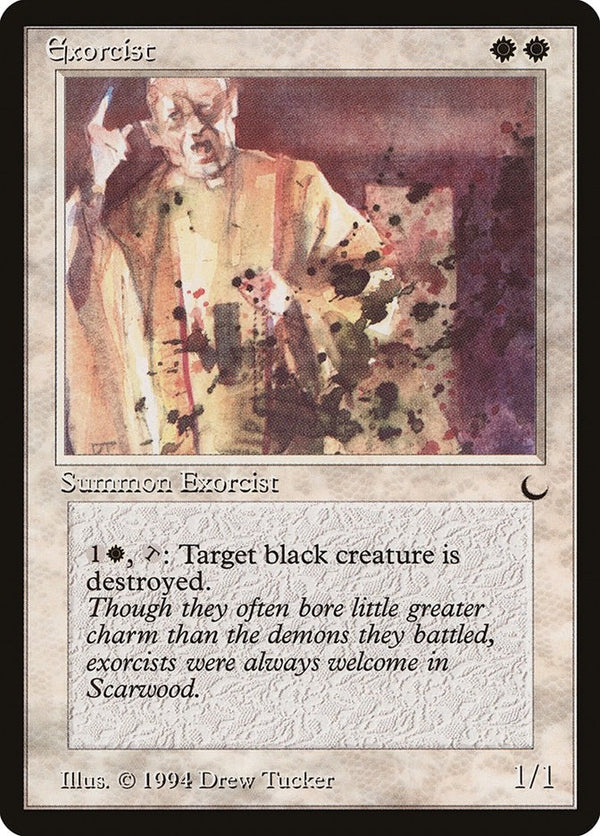 Exorcist - The Dark - Reserved List - EX - EN - MTG Magic The Gathering