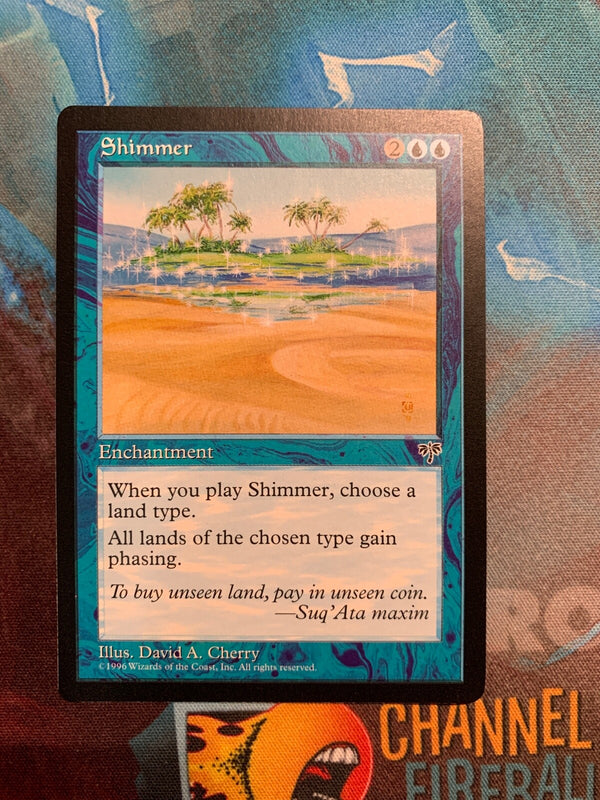 Shimmer - Reserved List - Mirage - NM EN - Magic The Gathering MTG