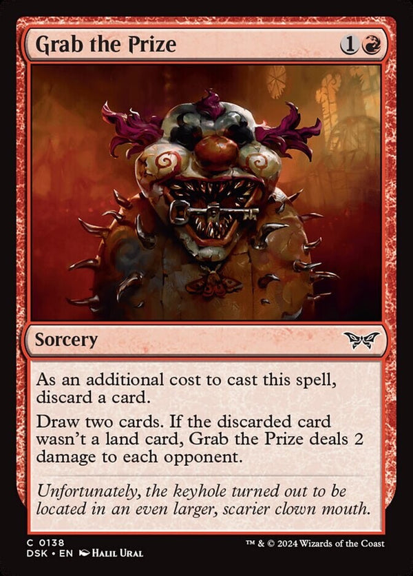 Grab the Prize - Duskmourn - EN NM - DSK 138 - MTG Magic The Gathering