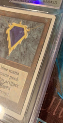 Mox Sapphire Unlimited Signed 8 - 8.5 Graded Near Mint Magic The Gathering MTG
