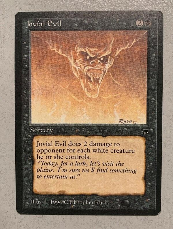 Jovial Evil - Legends - Reserved List EX - EN - MTG Magic The Gathering