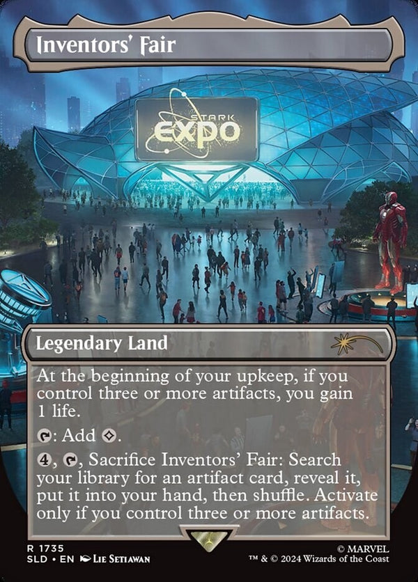 Inventors Fair Full Art - Secret Lair Marvel SLD 1735 - EN NM MTG