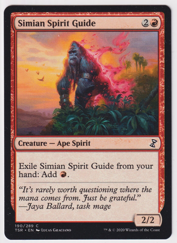 Simian Spirit Guide - Near Mint Timespiral Remastered EN MTG TSR 190 Magic
