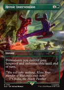 Heroic Intervention FOIL Full Art - Secret Lair Marvel SLD 1750 - EN NM Magic