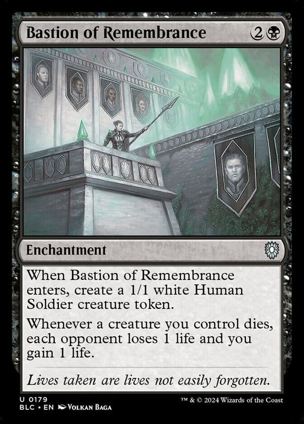 Bastion of Remembrance - Commander Bloomburrow BLC 179 - EN NM - MTG Magic