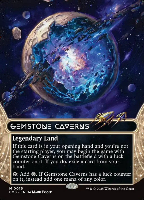Gemstone Caverns Showcase - Edge of Eternities EOS 16 - NM EN - Magic
