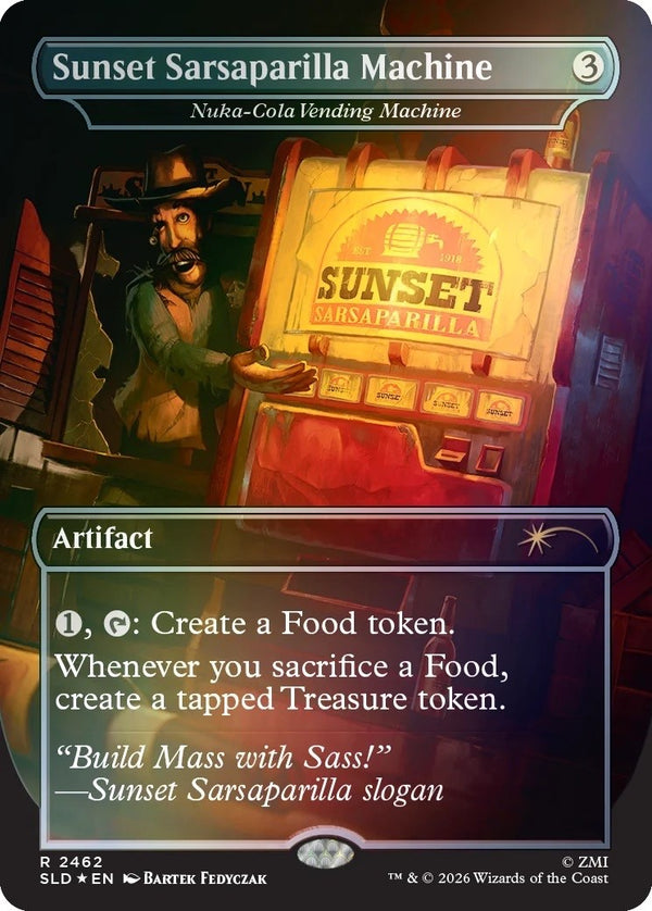 Nuka Cola Vending Machine FA FOIL - Secret Lair X Fallout SLD 2462 - NM EN MTG