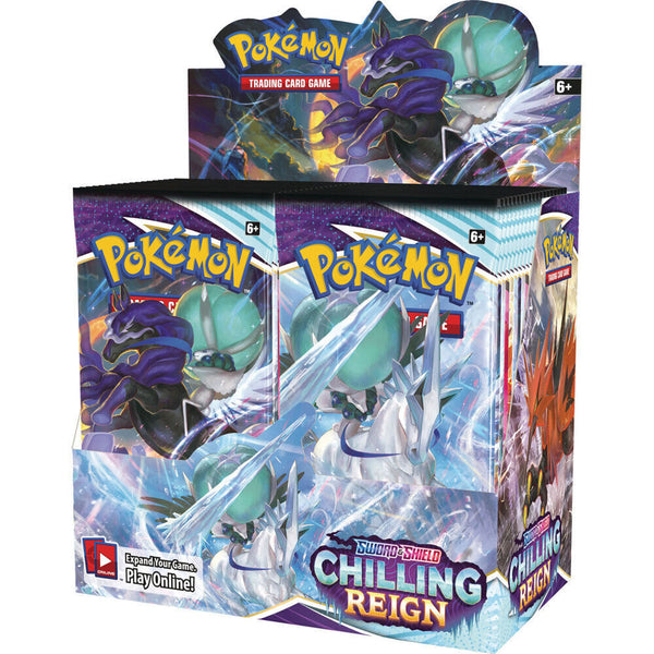 Pokémon - Chilling Reign Booster Box Display - EN - 36 Booster NEU & OVP Sealed